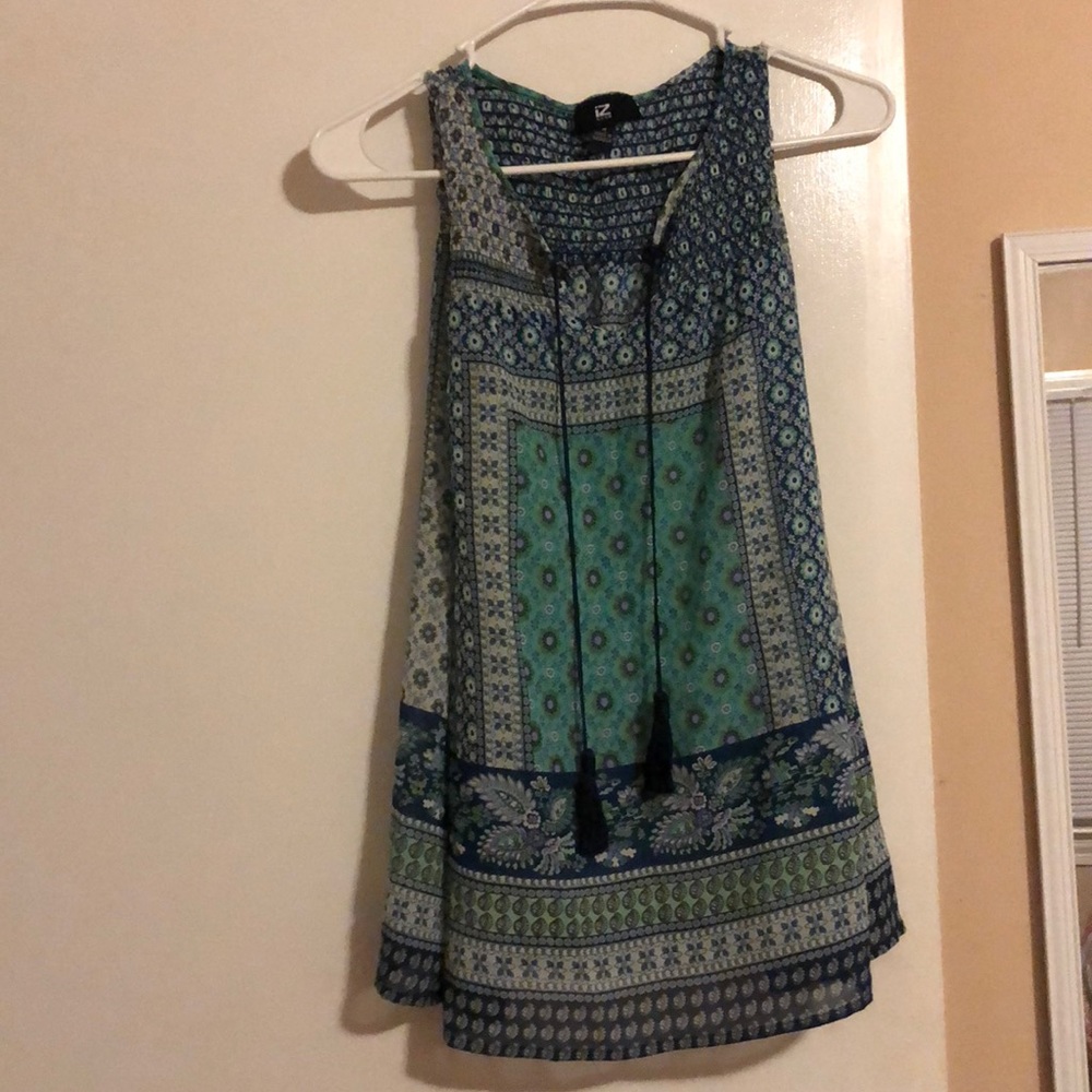 Printed tank top